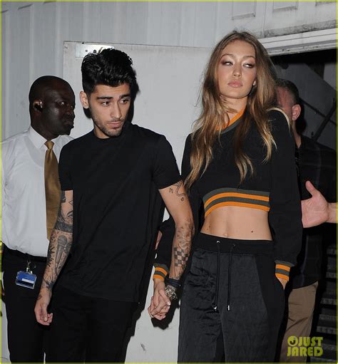 Photo Zayn Gigi Cant Keep Their Eyes Off Their Eyes Off Each Other At