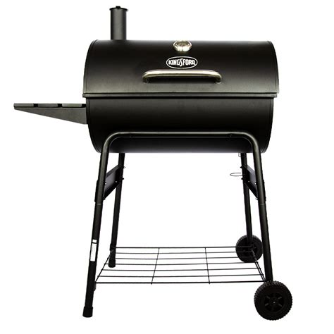 Kingsford 30 Barrel Bbq Grill With Side Shelf Cg20011302 Kf