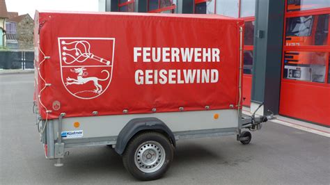 MZA Mehrzweckanhänger Freiwillige Feuerwehr Geiselwind