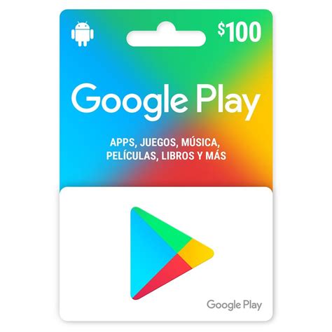 Tarjeta Google Play Gcard Mxn