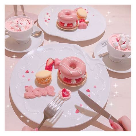 ˗ˏˋ🌸ˎˊ˗ 𝚙𝚒𝚗𝚝𝚎𝚛𝚎𝚜𝚝 Truongkimthu Aesthetic Food Food Cute Desserts