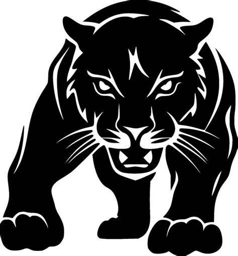 Panther - Minimalist and Flat Logo - Vector illustration 29191608 ...