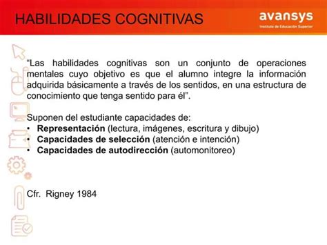 Modulo 3 Manyas Estrategias Cognitivas Y Afectivas Aprendizaje PPT