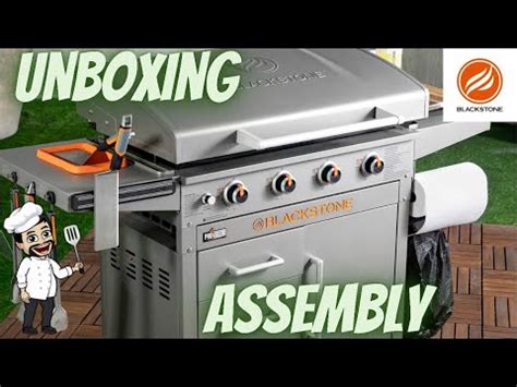 Blackstone Griddle 36in Pro Series Unboxing And Assembly YouTube