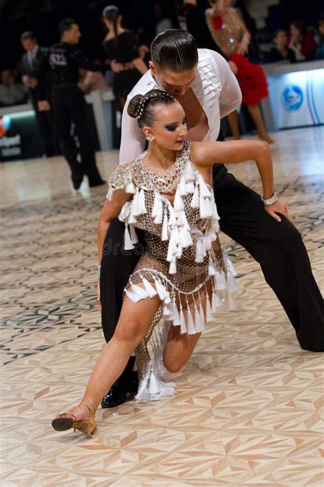 Couple in Latin Dance Competition Editorial Image - Image of feeling ...