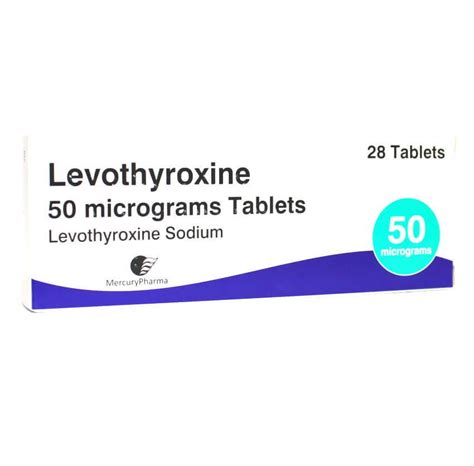 Levothyroxine 50mcg Tablets 28 Tablets Asset Pharmacy