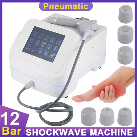 12Bar Pneumatic Shockwave Therapy Machine For New ED Treatment Pain