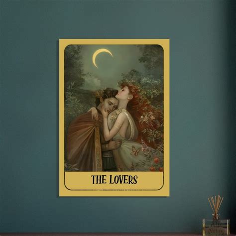 The Lovers Tarot Hades And Persephone Dark Academia Tarot Card