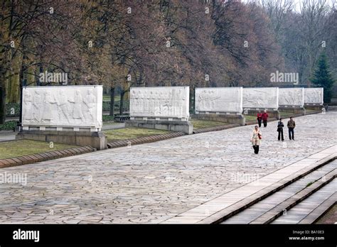 Soviet Memorial Treptower Park Berlin Germany Stock Photo Alamy