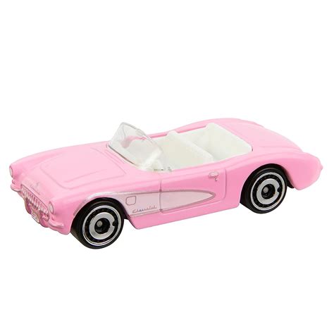 Buy Hot Wheels Barbie The Movie Pink Corvette 1:64 Scale Die-Cast Car ...