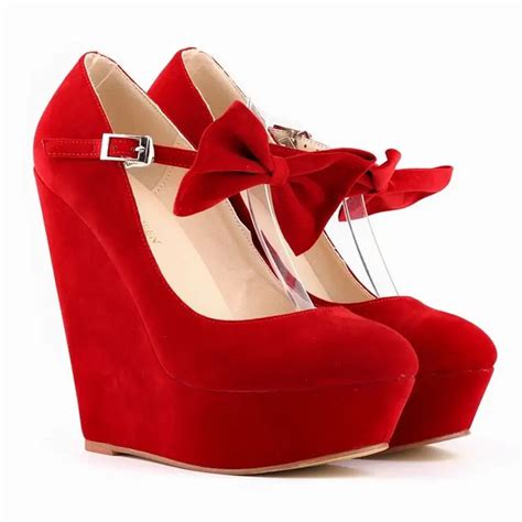 Fashion Ladies Cute High Heels Sexy Wedges Shoes Comfort Platforms Strappy Butterfly Sexy Women