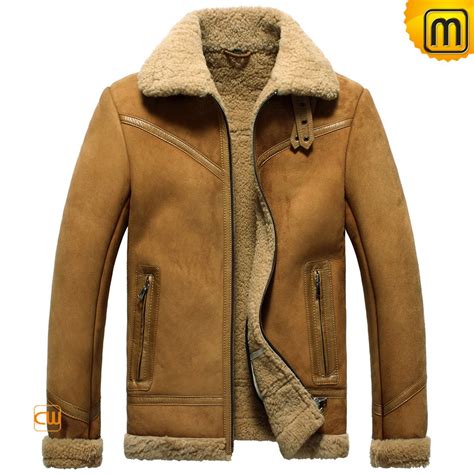 Shearling Bomber Jacket for Men CW865139