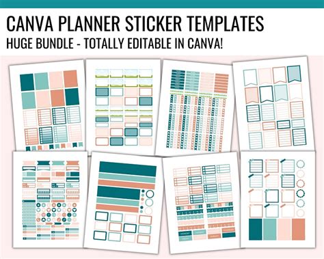 Canva Stickers for Planners: How to Start Making Them!