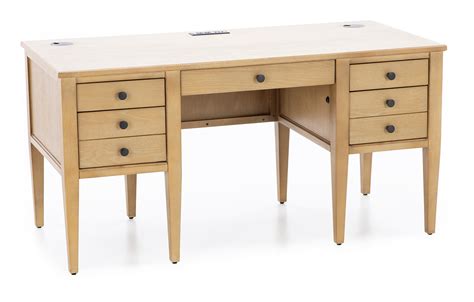 Laurel Half Pedestal Desk