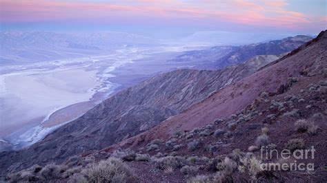 Badwater Basin at Sunrise from Dante's View Photograph by Gordon Wood ...