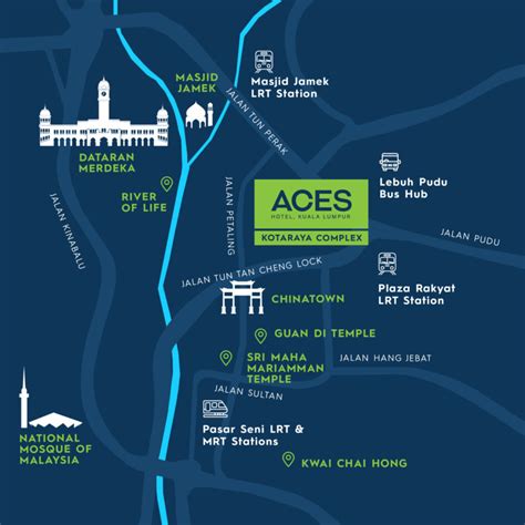 Getting Here Aces Hotel Kuala Lumpur