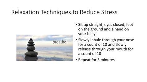 Relax Handout Ppt Download