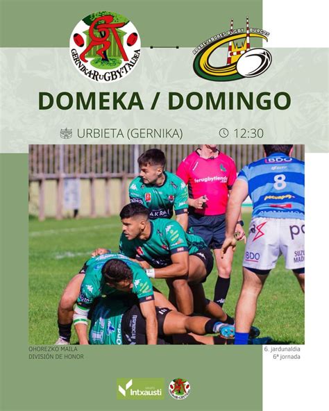 Gernika Rugby Taldea On Twitter Ohorezkomaila Ko Seigarren