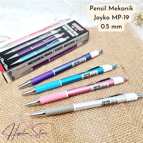 Jual ECER 1 BIJI Pensil Mekanik Joyko MP 19 Pensil Pilot Joyko