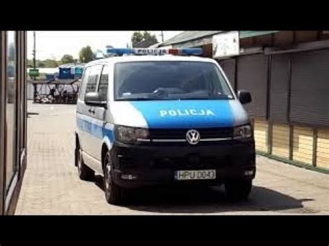 GES 110 Alarmowo Patrol Prewencji U655 Volkswagen T6 KPP Piła YouTube