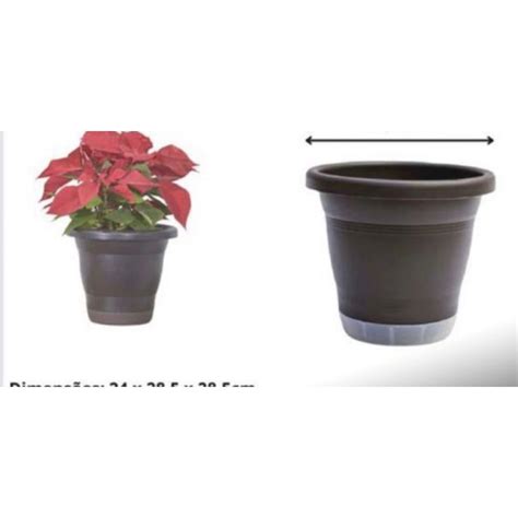 Vaso Milano Medio Prato Anti Dengue Floricultura Nosso Cantinho