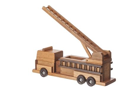 American Made Wooden Toy Fire Truck from DutchCrafters Amish Furniture