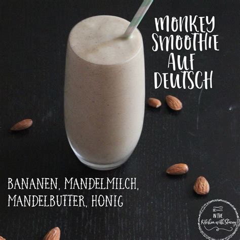 Monkey Smoothie Auf Deutsch Rezept Gefrorene Bananen Gemischt Mit