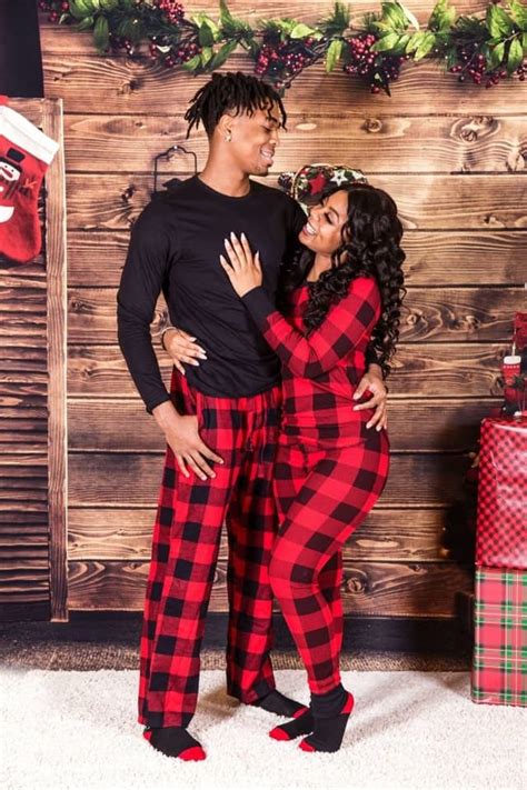 Couple Pajamas Christmas Matching Christmas Pajamas Couples Christmas