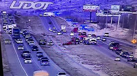 Multiple I 15 Crashes Snarl Traffic Near Willard Box Elder