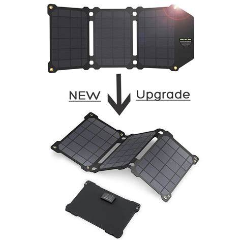 ALLPOWERS Portable Solar Panel 5V 21W Mobile Phone Power Bank USB