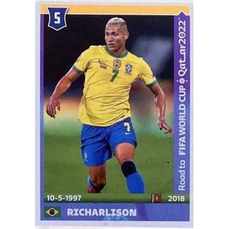 Comprar Cromos Richarlison Brazil Panini Road To World Cup Stickers