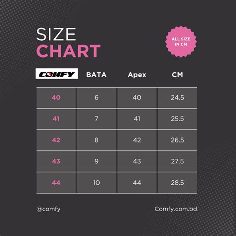 men's shoes size guide