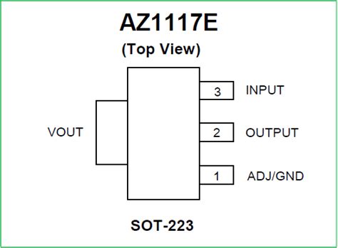 AZ1117E Pin Assignment TheoryCIRCUIT Do It Yourself Electronics