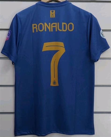 T-Shirts & Shirts | Ronaldo Al Nassr 2023-24 Away Jersey | Freeup