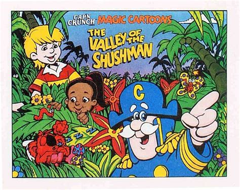 Prize Capn Crunch The Valley Of The Shushman Mini Comic Cereal