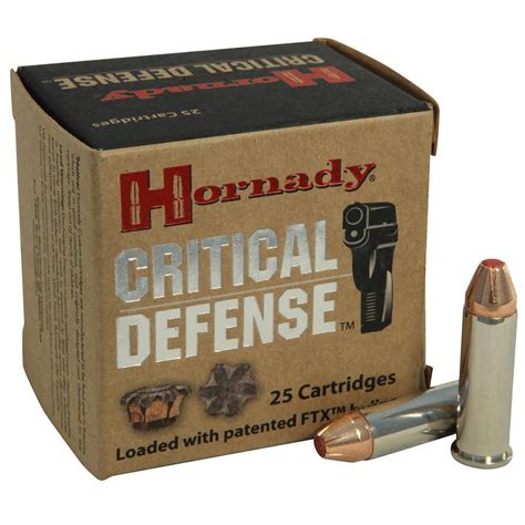 Bullseye North Hornady Critical Defense Ammunition Special P