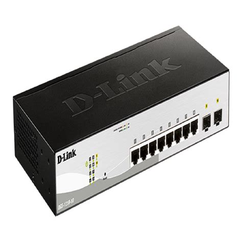 D Link DGS 1210 10 ME Switch Managed X 10 100 1000 X Gigabit SFP Rack