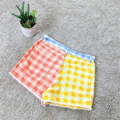 Anthropologie Shorts Nwt Gingham Anthropologie Farm Rio Shorts