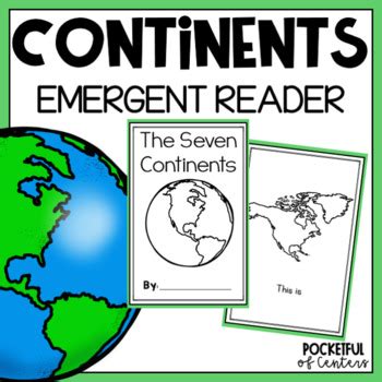 7 Continents Cut Out Teaching Resources | TPT