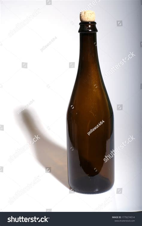 Empty Dark Brown Wine Bottle Isolated Stock Photo 1779274514 Shutterstock