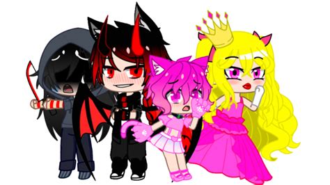 The Gacha Heat Squad Png By Thefuffymaria456 On Deviantart