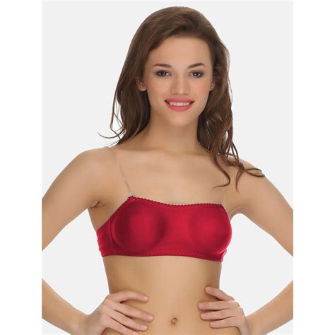 Clovia Cotton Rich Solid Non Padded Full Cup Wire Free Strapless Bra