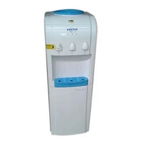 Voltas White Floor Standing Cold Hot And Normal Water Dispenser For