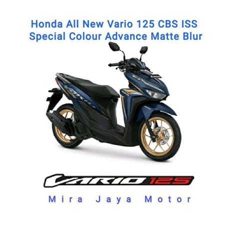 Jual Honda New Vario 110 ESP CBS ISS Advance Sepeda Motor DP 3 000 000