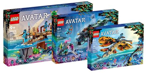 Lego Avatar Way Of The Water Sets Revealed