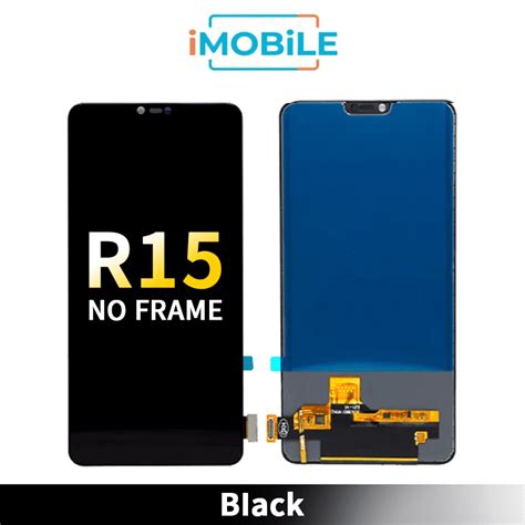 Oppo R15 R15 Pro Compatible Lcd Touch Digitizer Screen Black No Frame