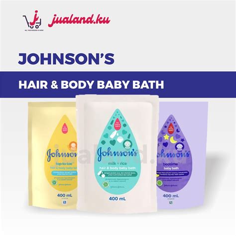 Jual Johnson S Baby Bath Milk Rice Top To Toe Bedtime Sabun Mandi