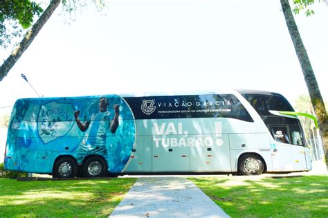 Ônibus da Viação Garcia que transporta equipe do Londrina ganha nova