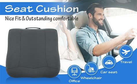 Amazon Car Seat Cushions For Driving Large 19 17 Adult Booster