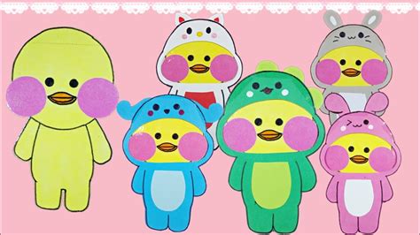 Cara Membuat Paper Duck Lalafanfan Cara Membuat Bebek Lalafanfan Dari